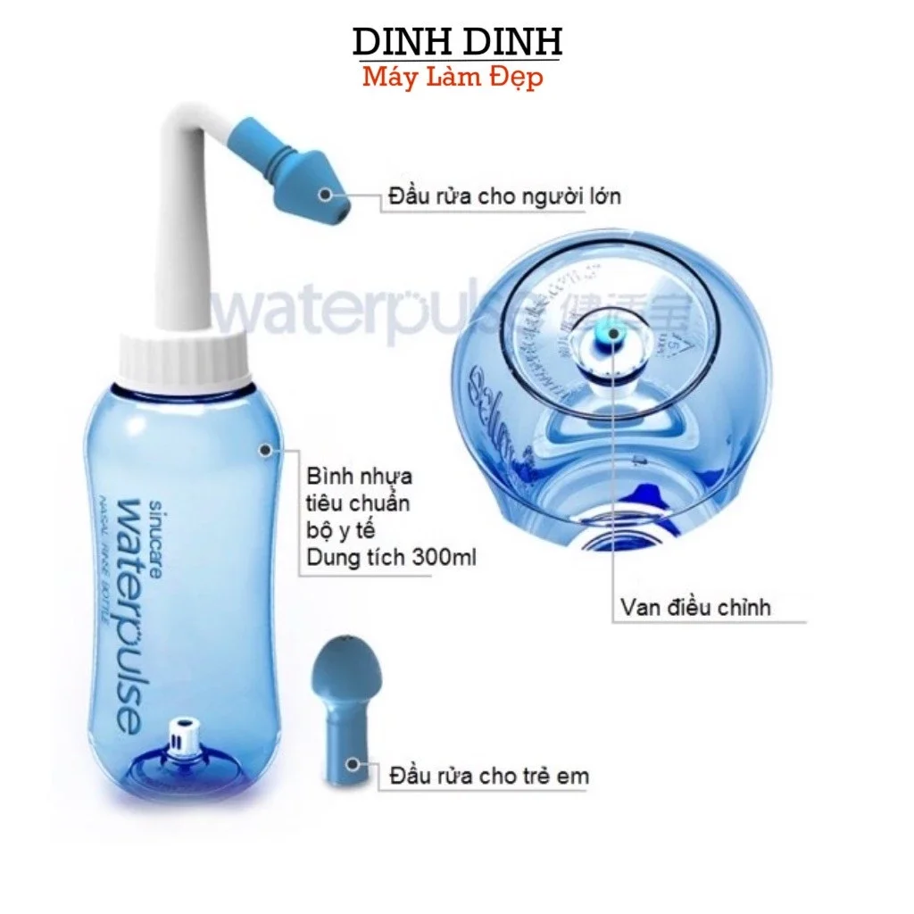[HCM]BÌNH RỬA MŨI PLUS 300ML Loai Tốt
