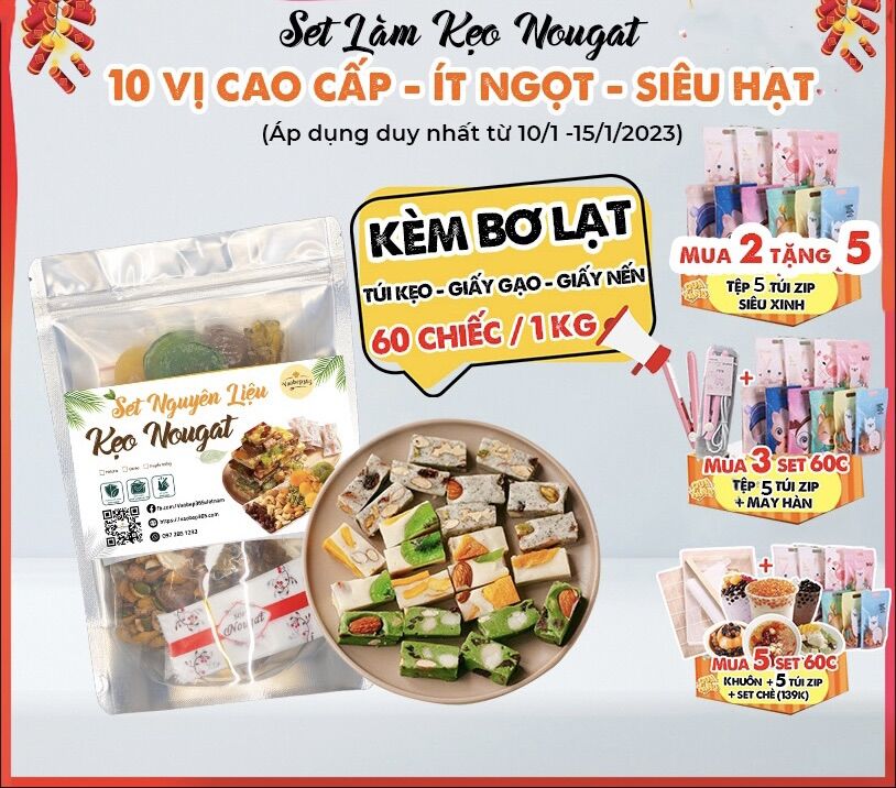 Set kẹo hạnh phúc 850g