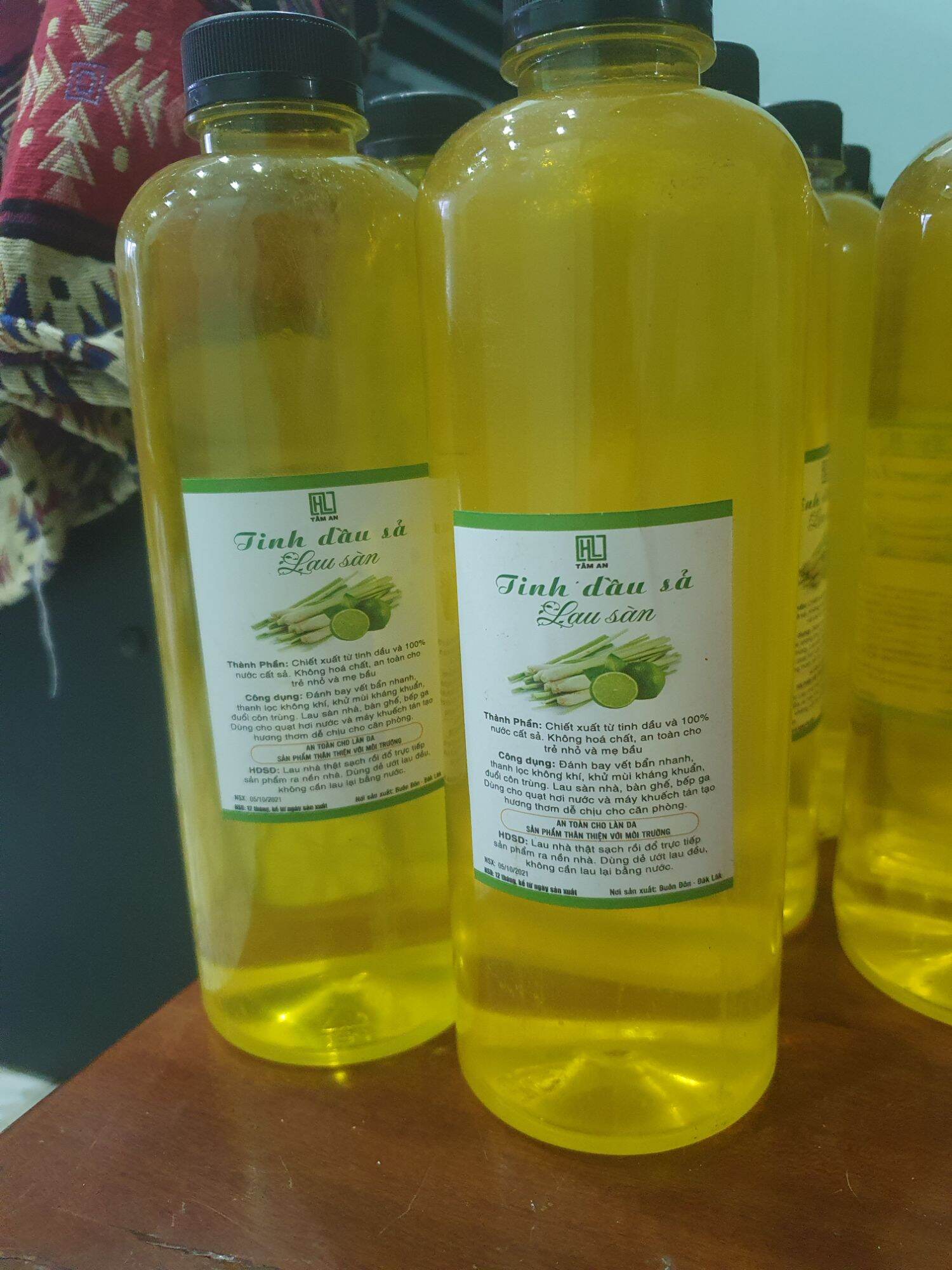 TINH DẦU SẢ CHANH 1 LÍT
