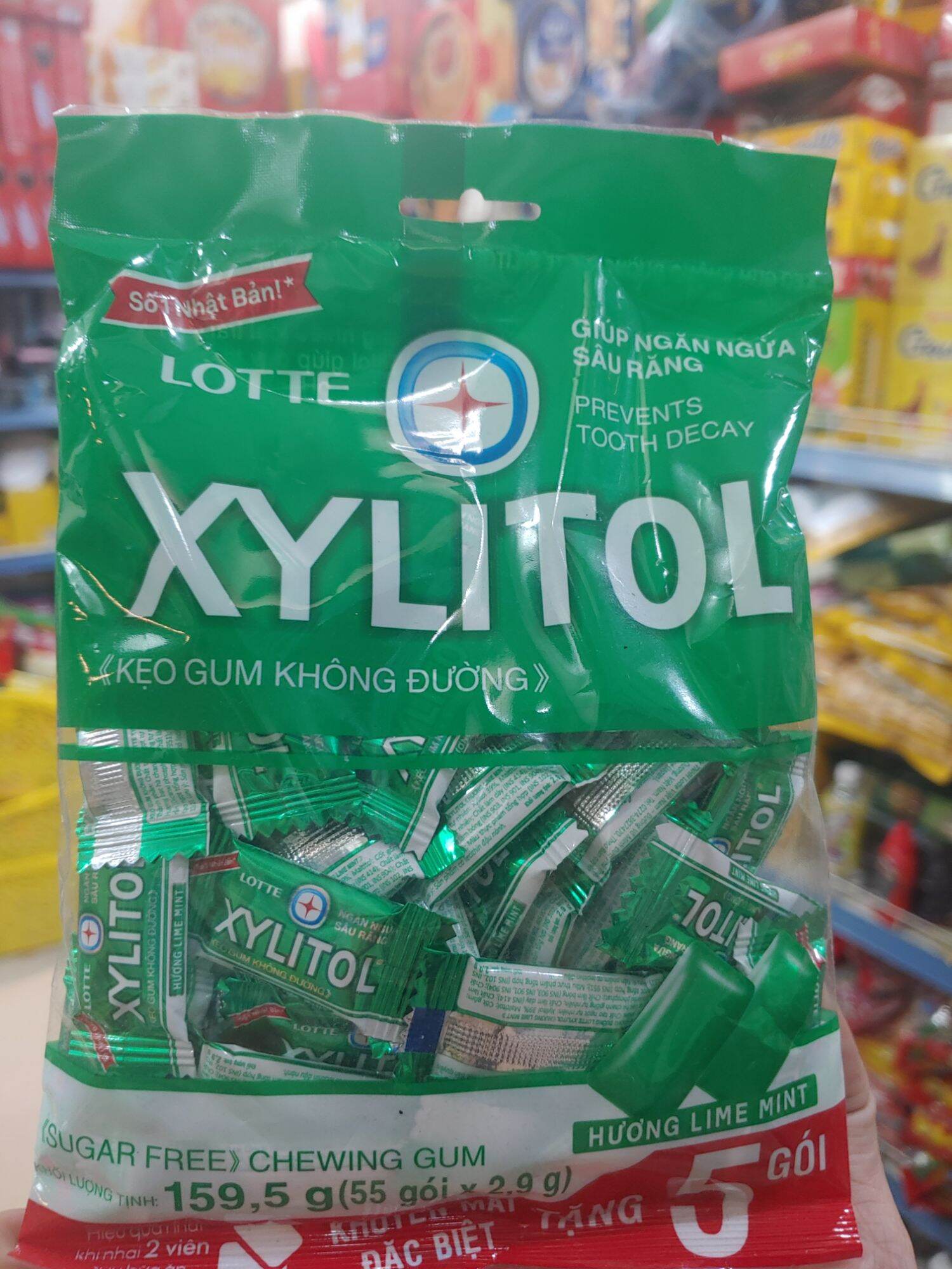 Kẹo Xylitol các loại gói 159.9g