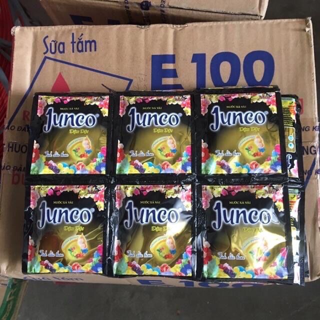 Dây 10 gói nước xả vả Junco