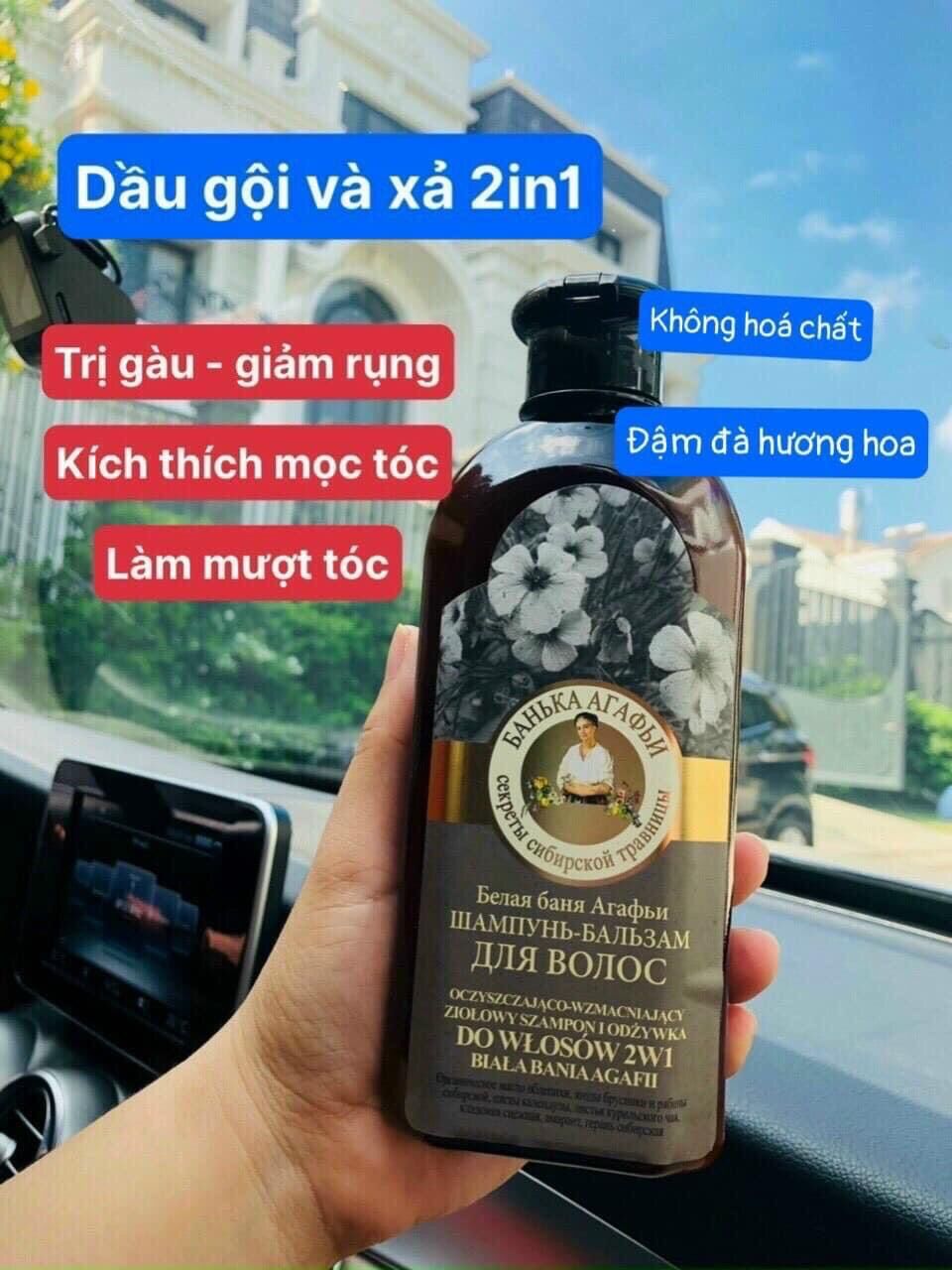 Dầu gội thảo dược bà già nga