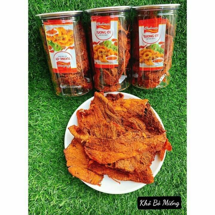 Khô bò miếng loại ngon hủ 300g