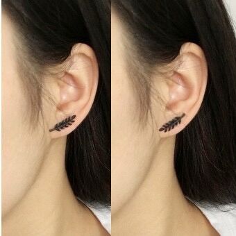 BÔNG TAI HÌNH CHIẾC LÁ