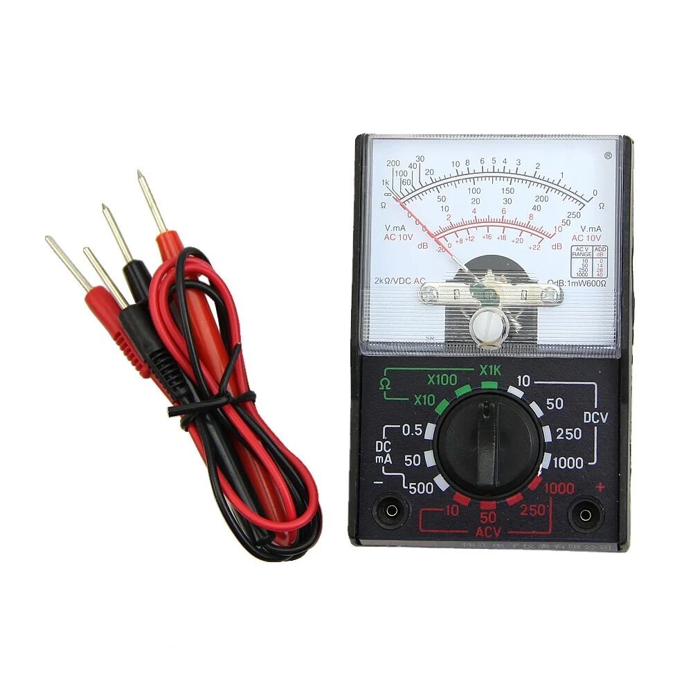 Đồng hồ đo điện vạn năng loại nhỏ chất lượng cao mf-110a ac/dc ohm