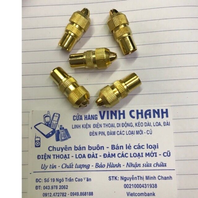 10 Dắc cắm ăngten tivi, giắc ăng ten tivi, đầu nối RF
