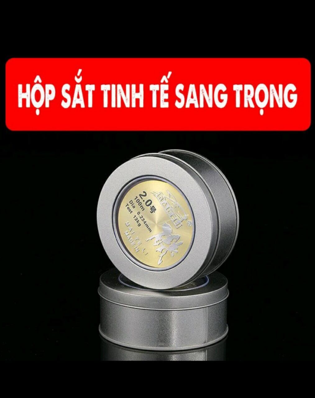 Cước câu hộp sắt Maiteli 100m