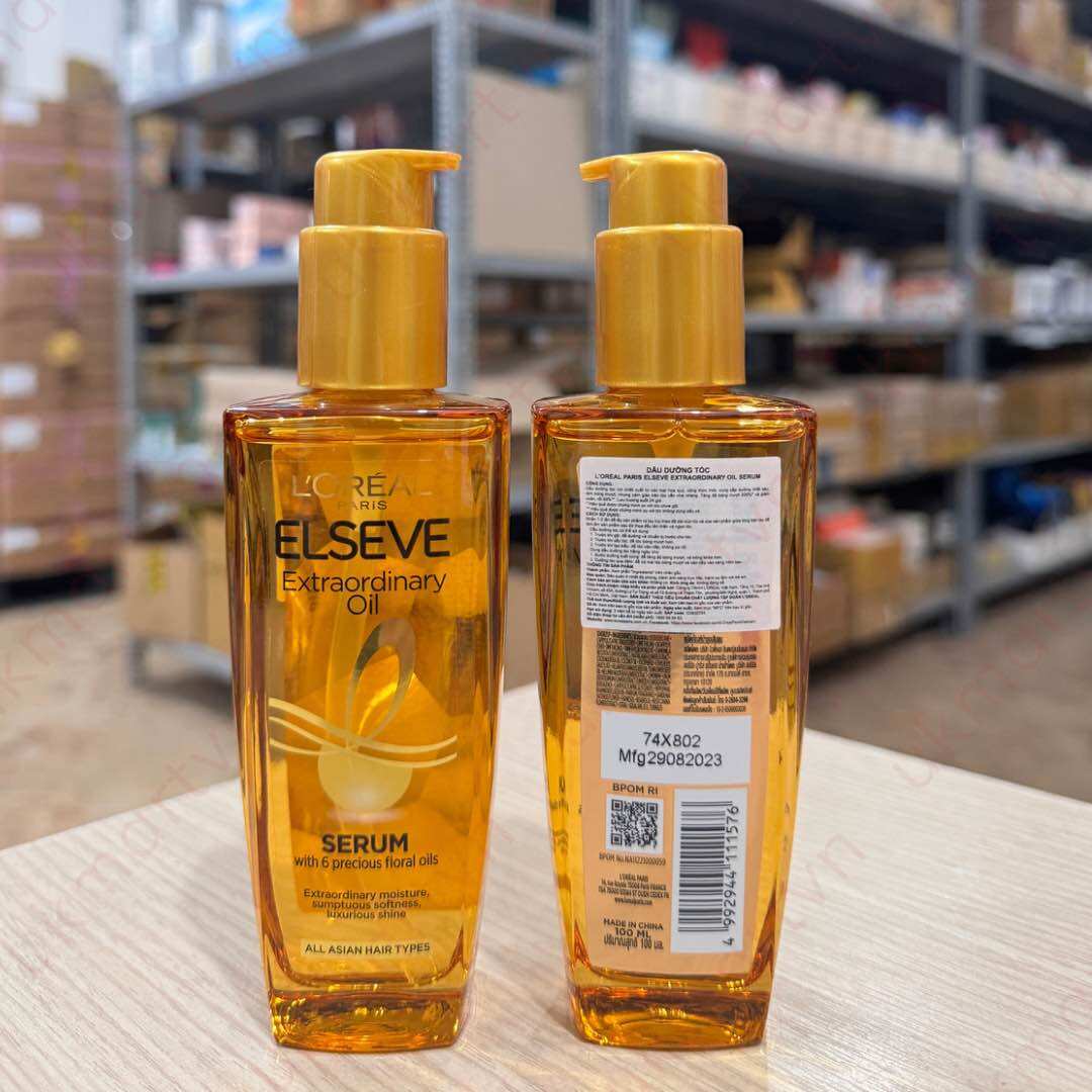 Dầu dưỡng tóc l'oreal tinh dầu hoa tự nhiên elseve extraodinary oil 30ml 100ml