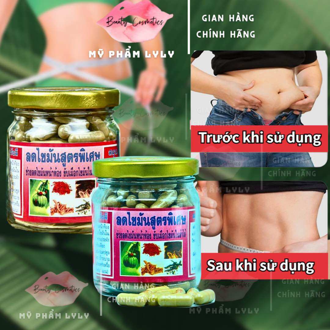 Giảm cân khử mỡ đông y thái lan 150 viên