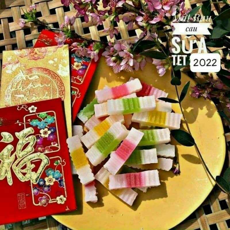 Mứt rau câu sữa giòn 500g