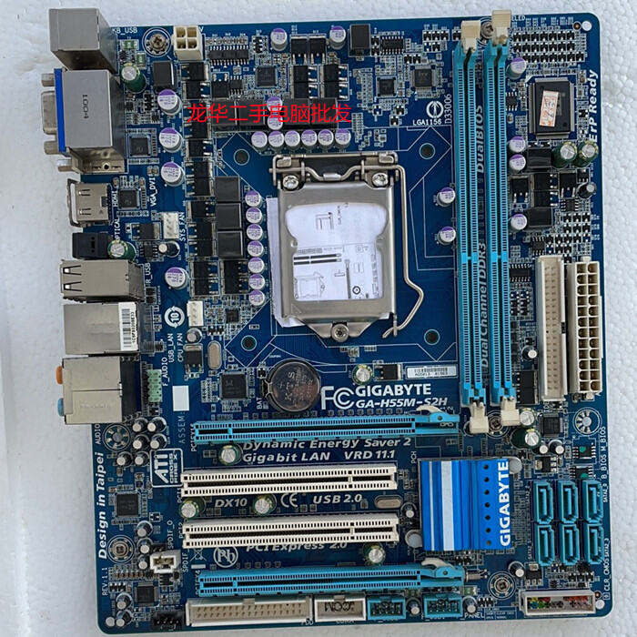 Bảng giá Bo Mạch Chủ 1156 Pin Máy Tính DDR3 Gigabyte GA-H55M-S2H PCI Tích Hợp Máy Tính Để Bàn D33006 Phong Vũ