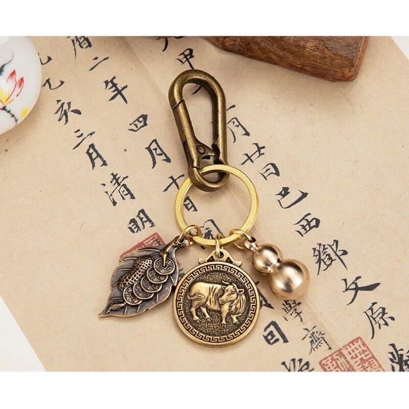 Móc khoá con giáp tuổi sửu