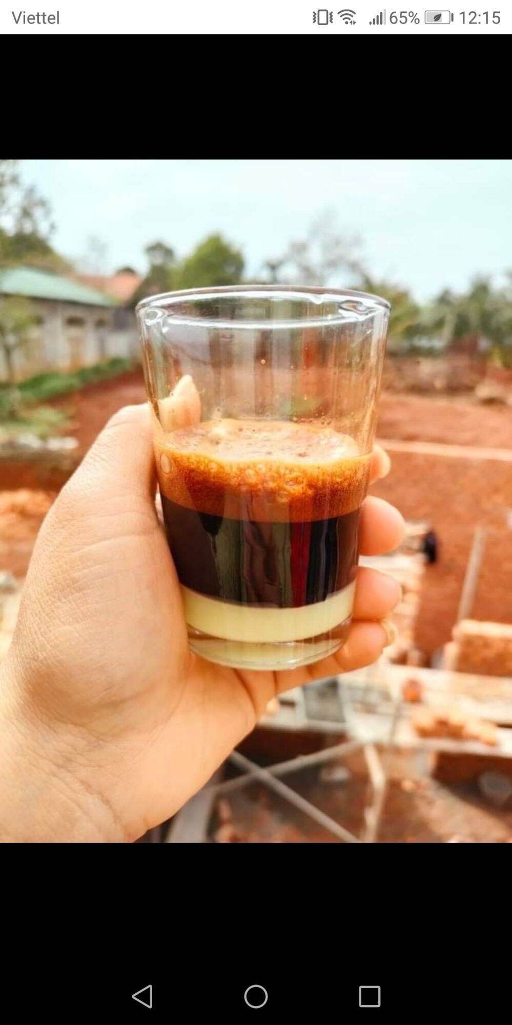 Cà phê rang xay nguyên chất