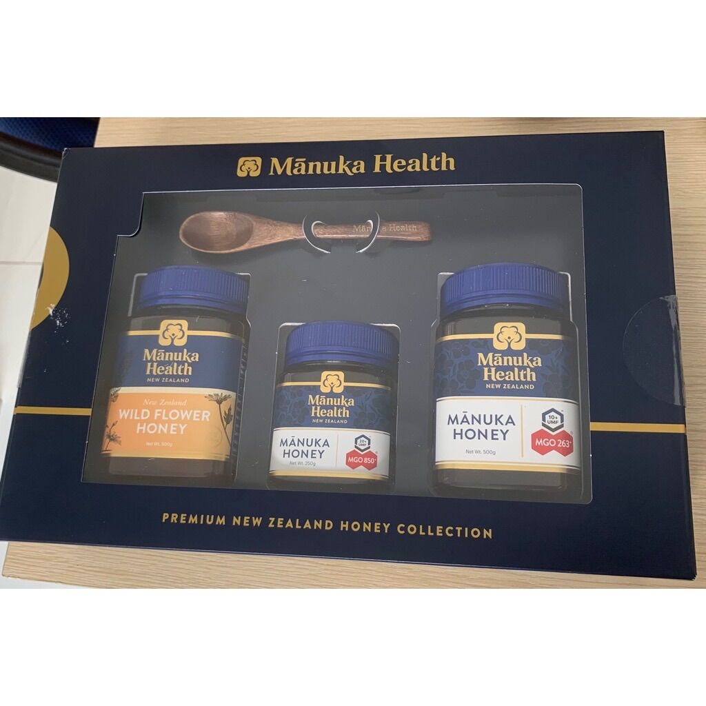 [Bill Úc] Set Mật Ong Manuka Health Christmas Gift (mua 1 được 3)