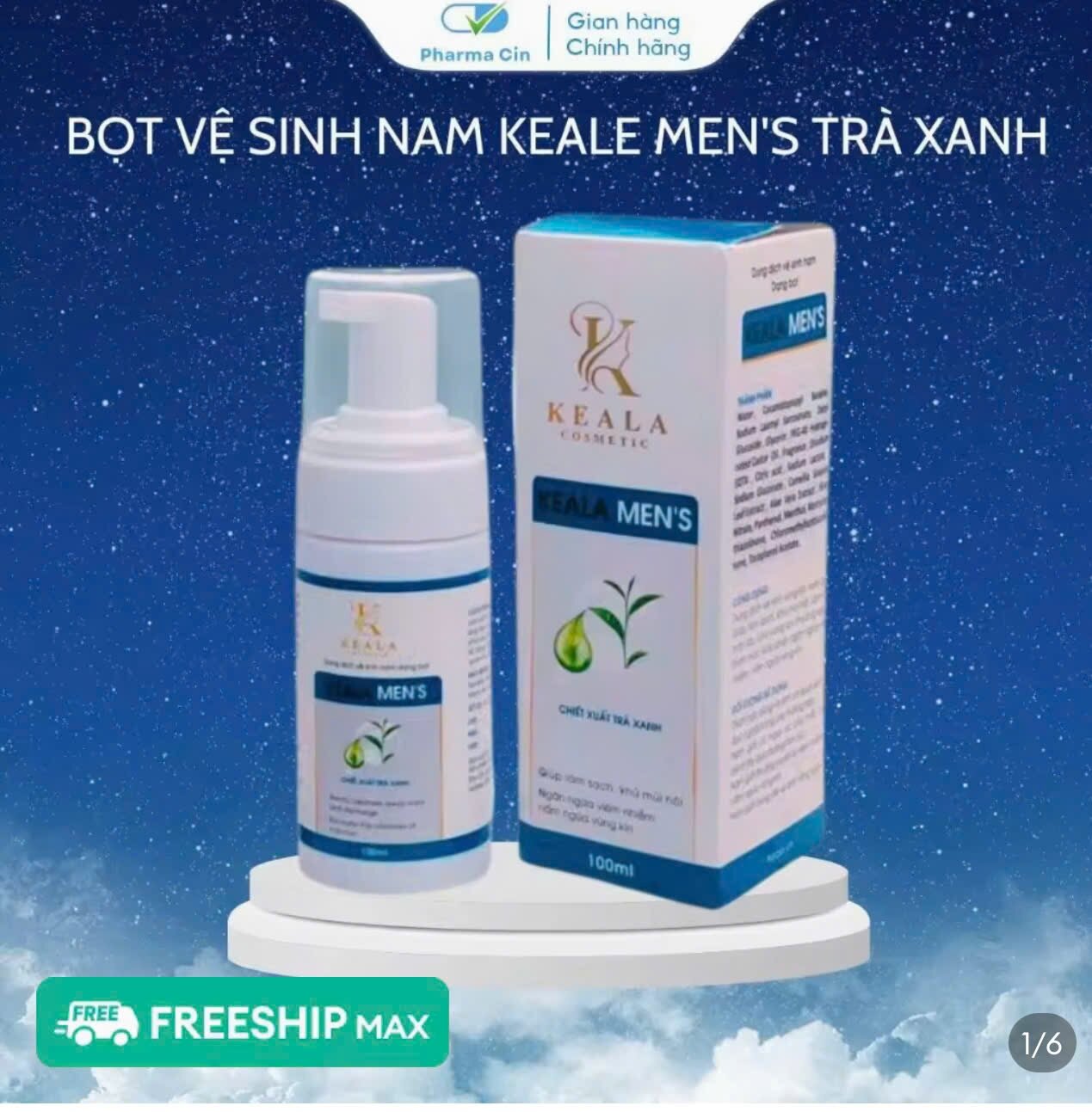 bọt vệ sinh nam kaela chính hãng