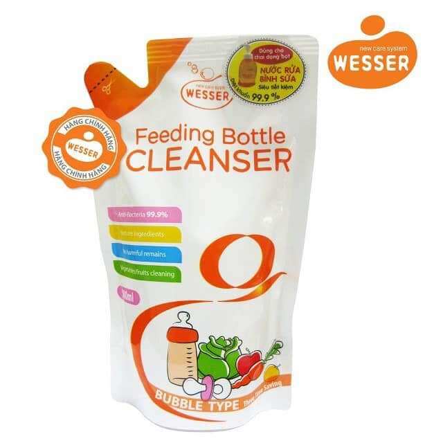 Nước rửa bình sữa Wesser 500ml