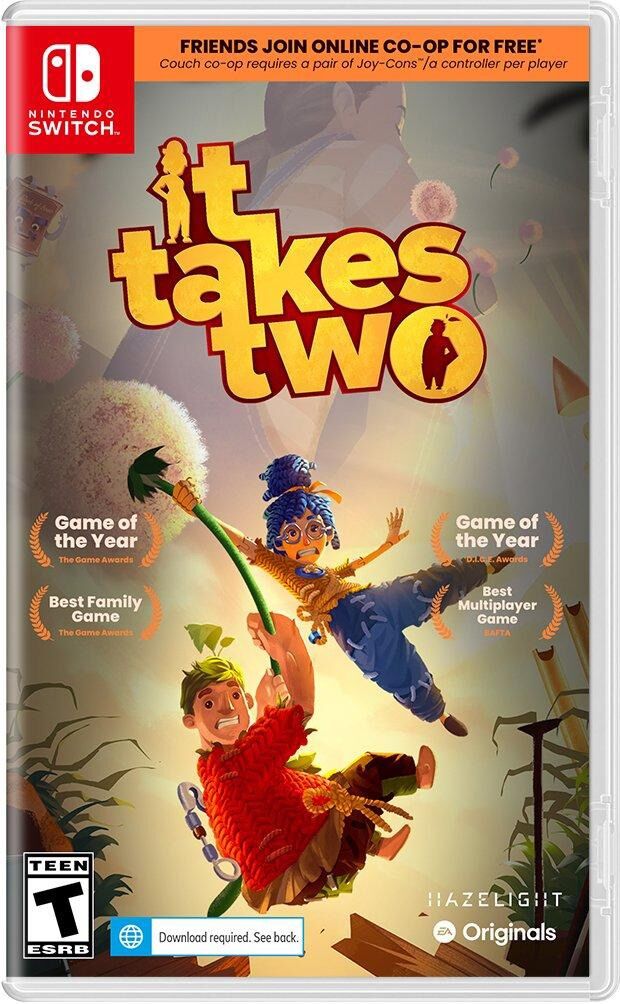 Đĩa game nintendo switch: it takes two - new seal