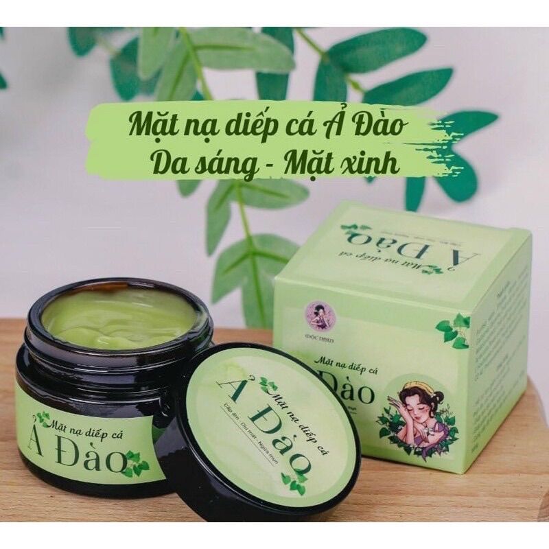 Mặt Nạ Diếp Cá Ả Đào Giảm Mụn Nám Mụn Viêm