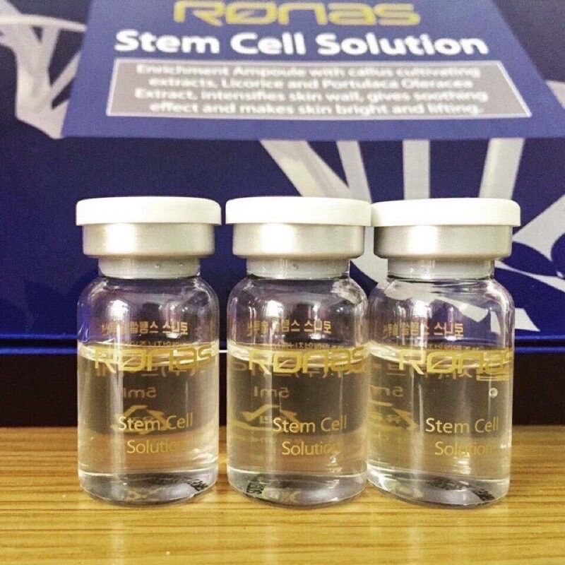 Serum tế bào gốc trẻ hoá làn da Ronas Stem Cell Solution Hàn Quốc