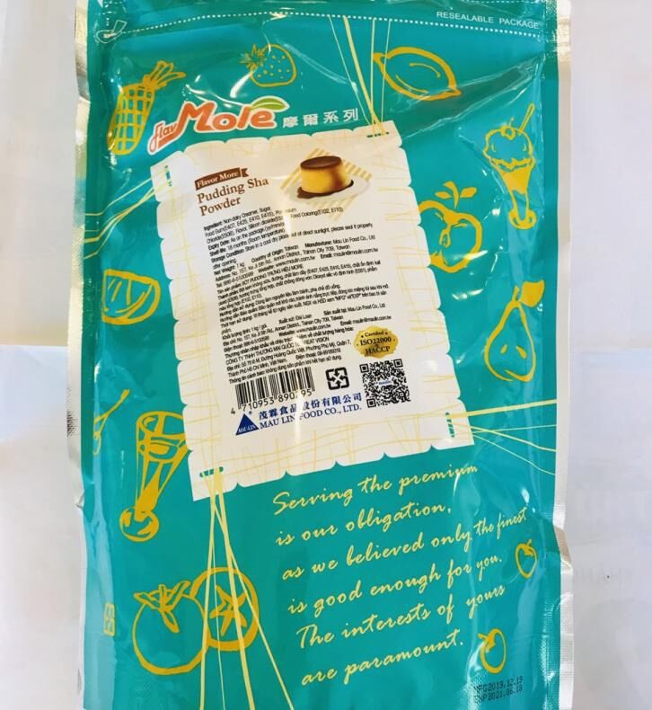 Bột Làm Pudding Trứng, Dâu Mole Đài Loan 1kg