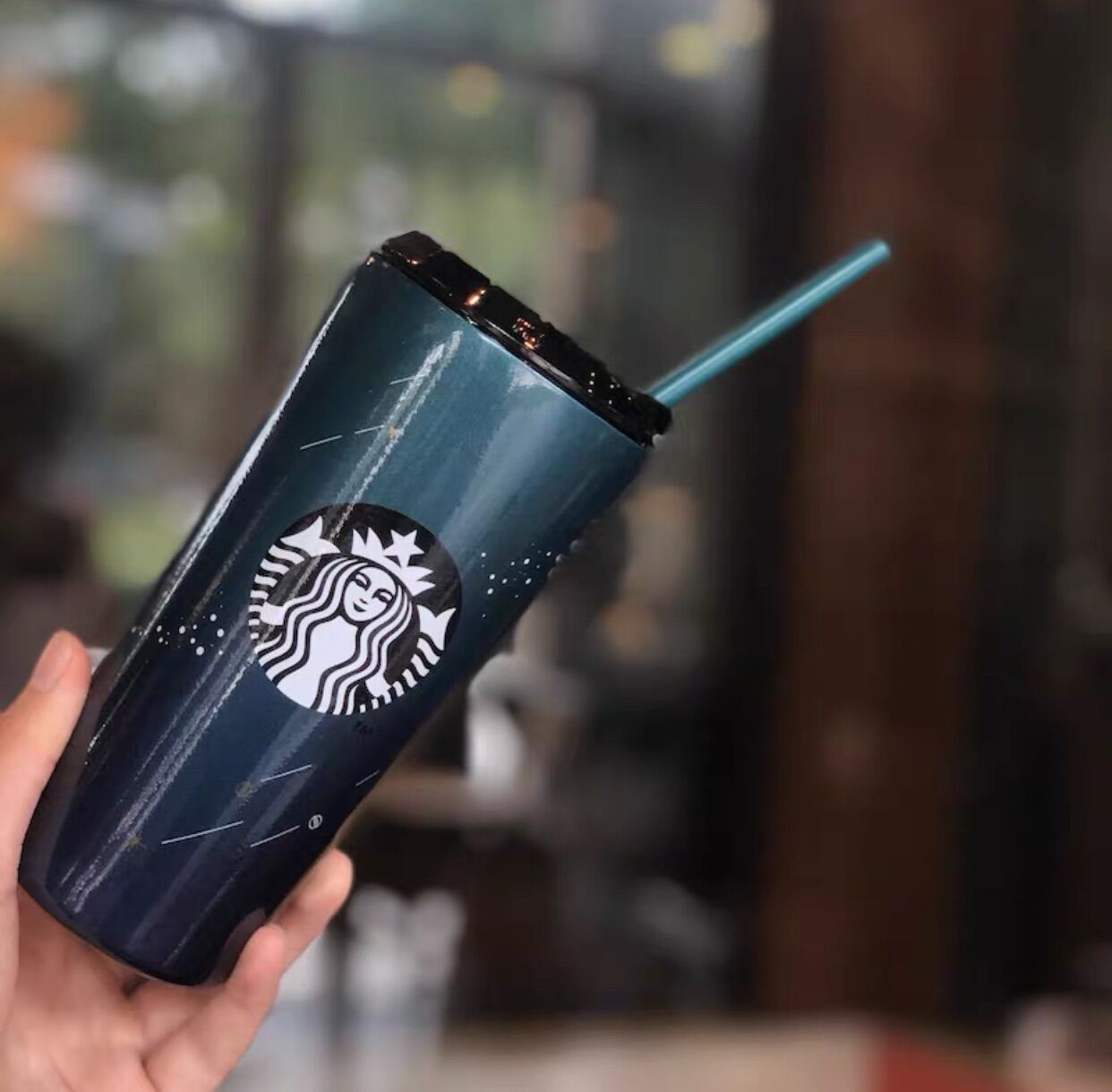 [STARBUCKS CHINA EXCLUSIVE] - LY SS THE STARRY NIGHT COLD CUP 16OZ THUỘC BST MID-AUTUMN 2018