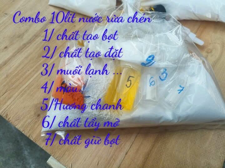 COMBO 10lit nước rửa chén 65k
