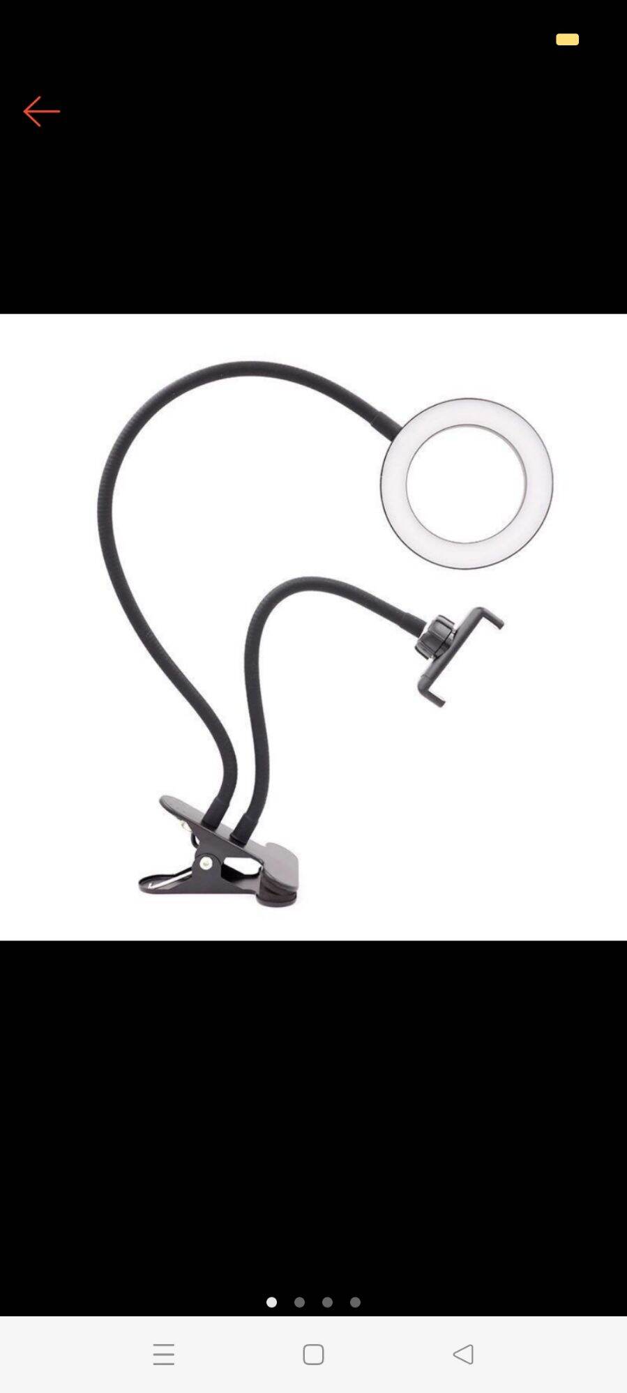 Đèn Led Mini Kẹp Bàn Làm Nail, Nối Mi ,Phun Xăm 2in1 Mẫu Mới