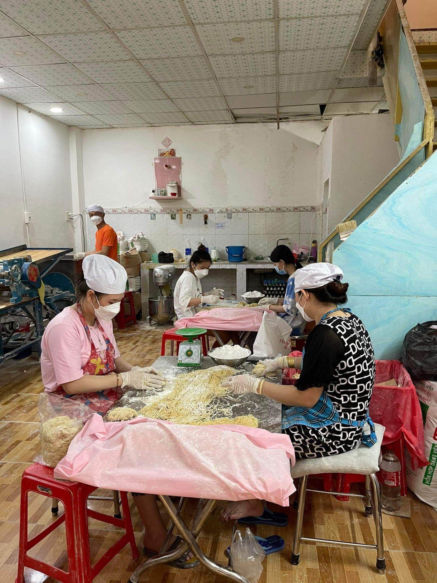 MÌ TƯƠI GỐC HOA (COMBO 20VẮT)-sợi nhỏ