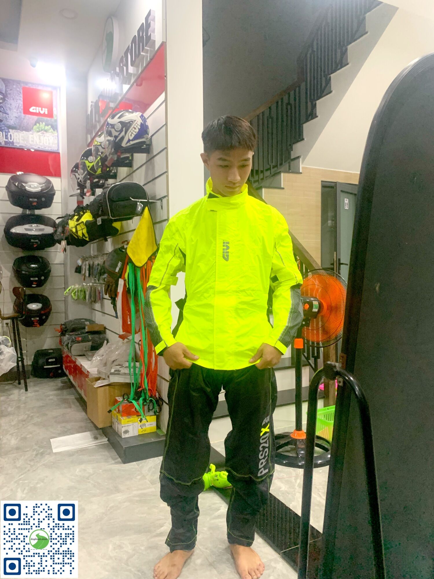 Áo mưa bộ Givi PRS20X