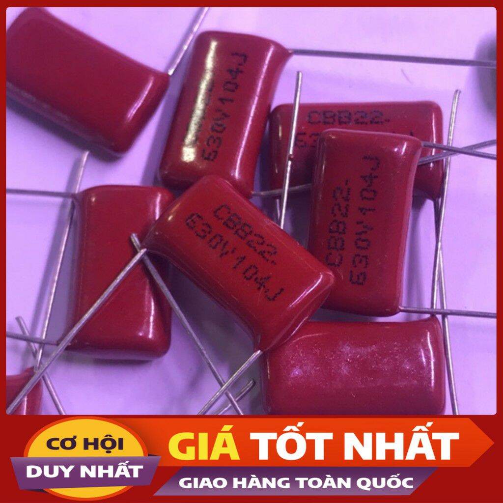 10 chiếc tụ điện 104j - 630v