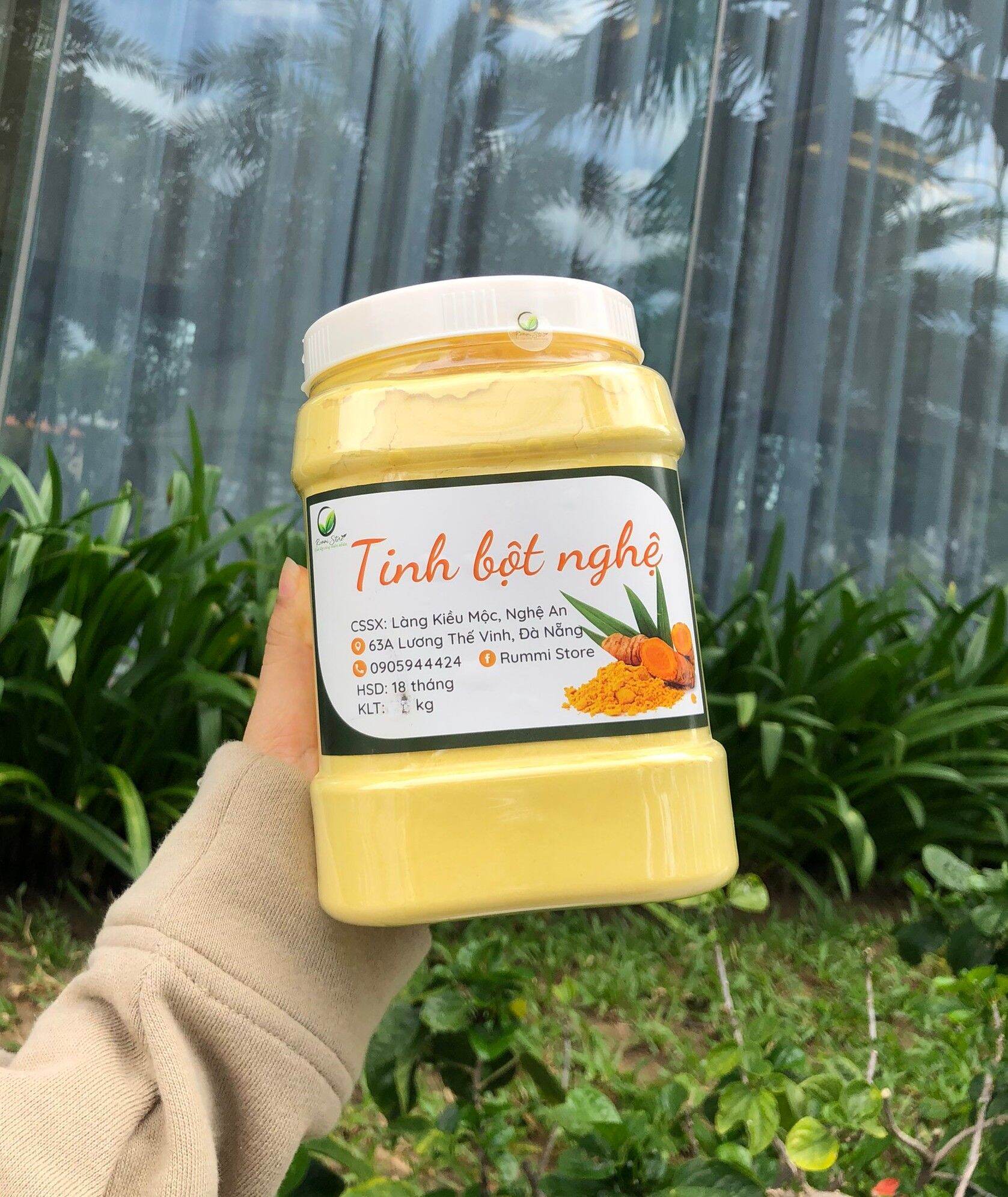 Tinh bột nghệ 100 gr