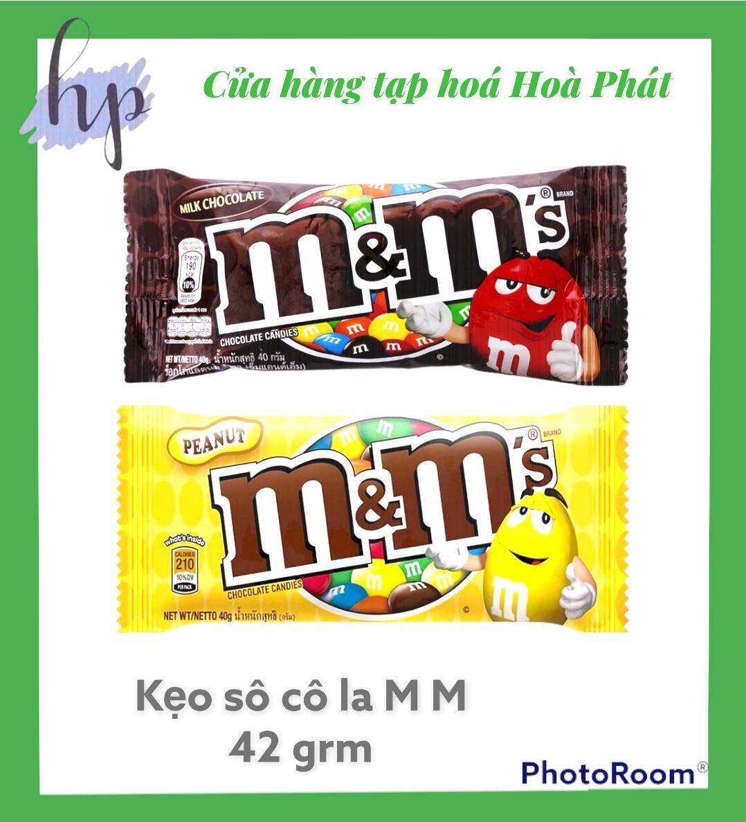 Kẹo Socola M&M's Sữa Và Đậu Phộng (Gói 37g)