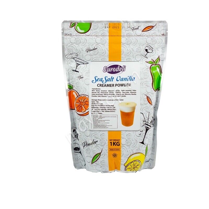 Bột Cream Cheese Eurodeli 200G - Bột Kem Mặn Phô Mai, Bột Kem Cheese Tạo Màng, Cream Cheese Powder