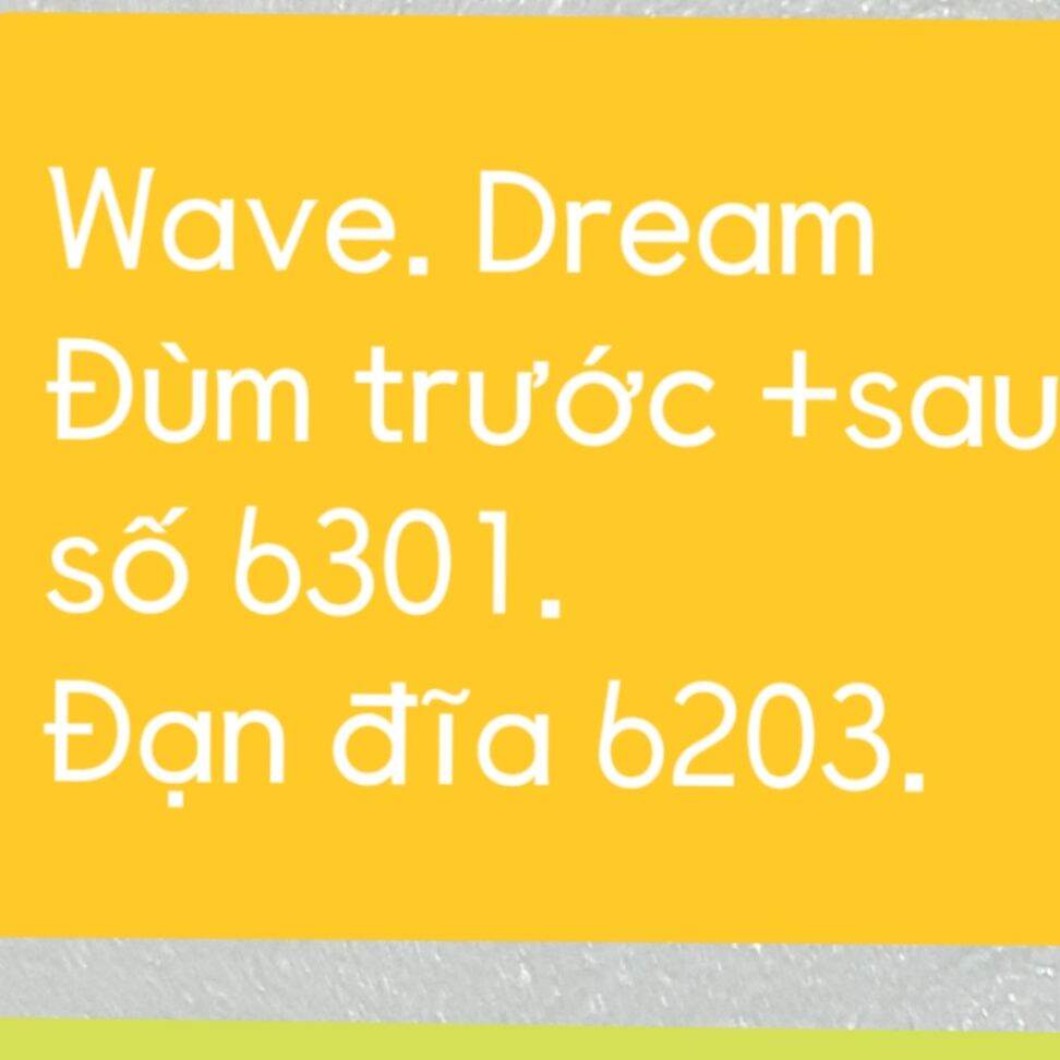 Dream Car Wheel Hub, Wave X1, Etc...