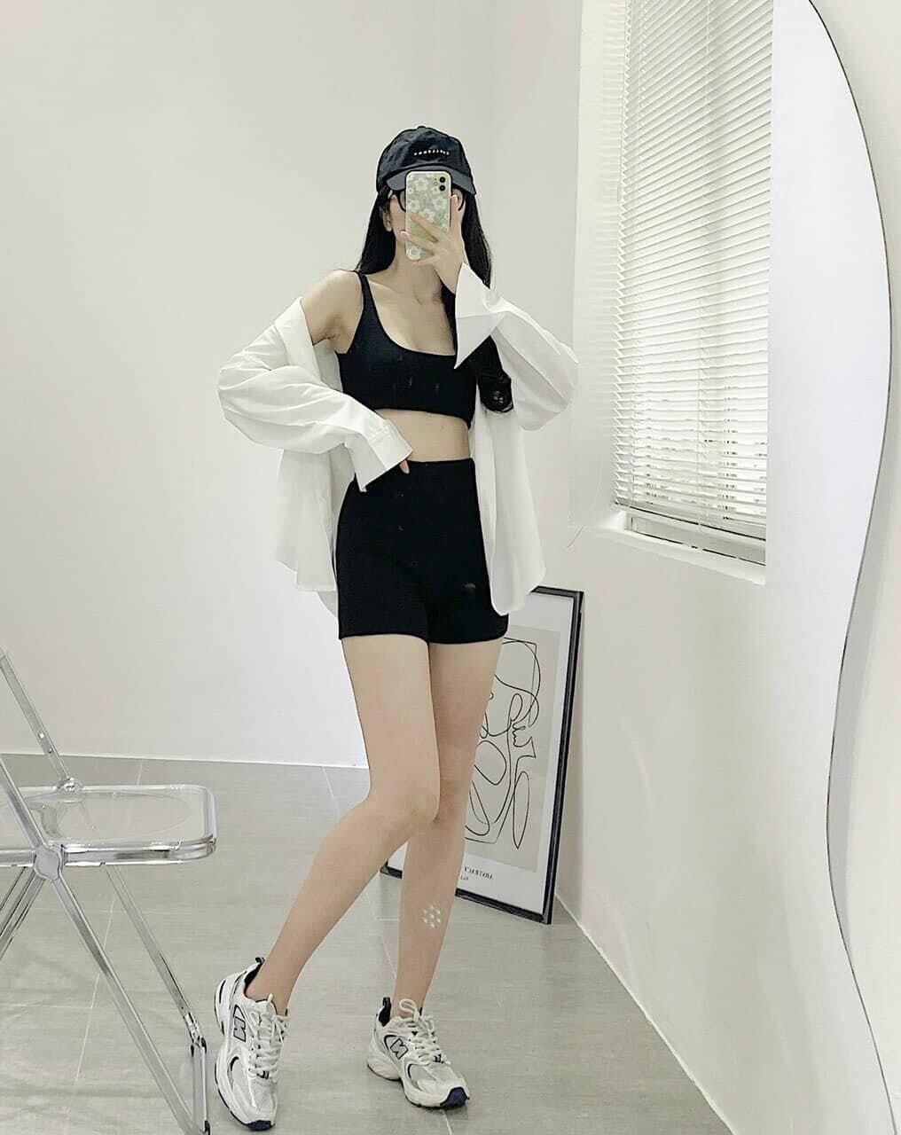 Quần Biker Short nữ dáng ngắn mới m831
