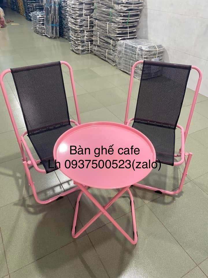 Ghế xếp ghế cafe vỉa hè