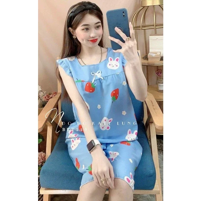 [Sale] Đồ Bộ Lửng Mặc Nhà  - M117
