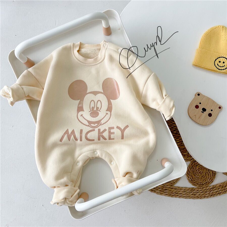 Body mickey chất cotton 4 chiều cho bé trai