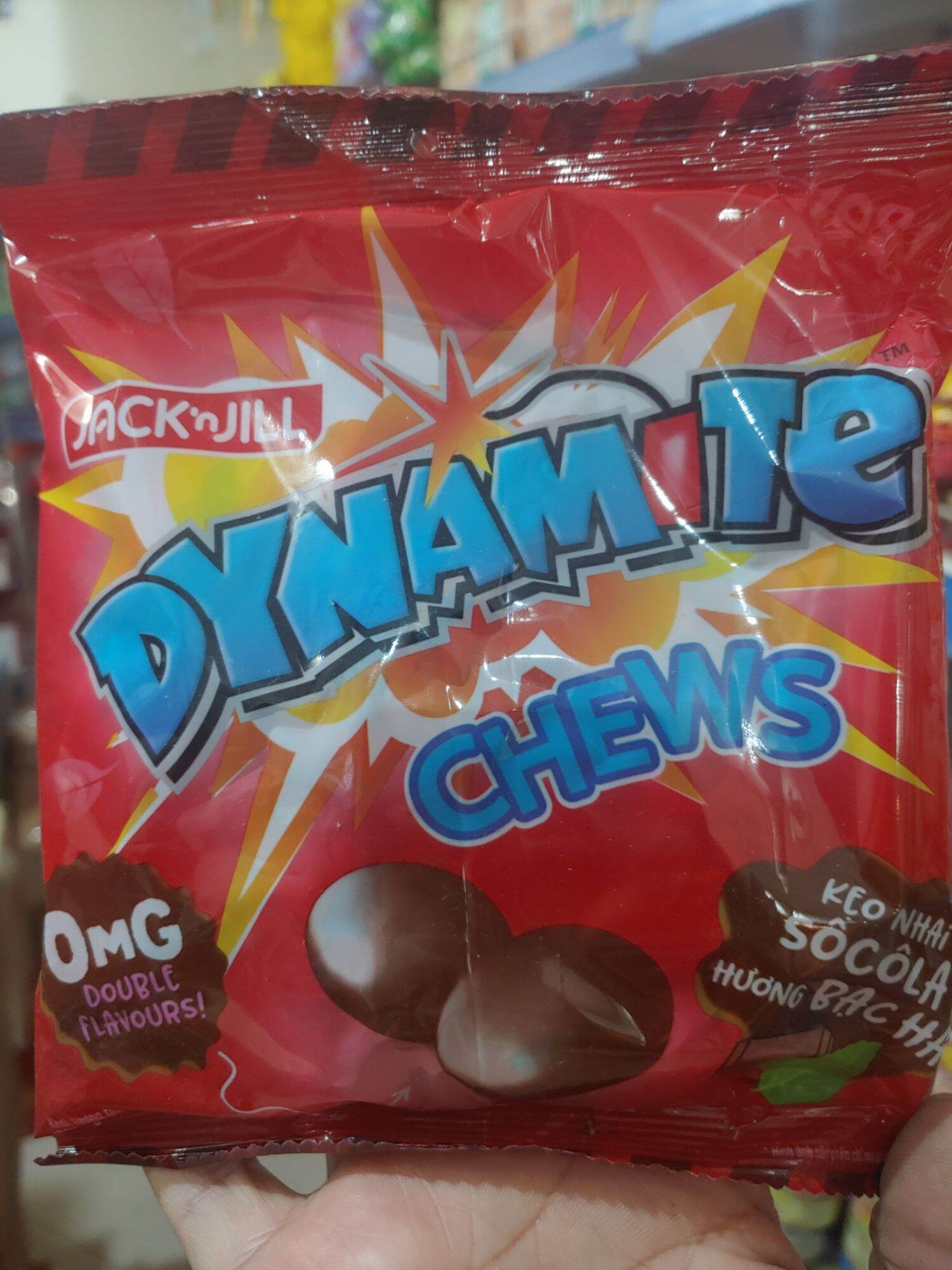 Kẹo dynamite 3 viên gói  125g