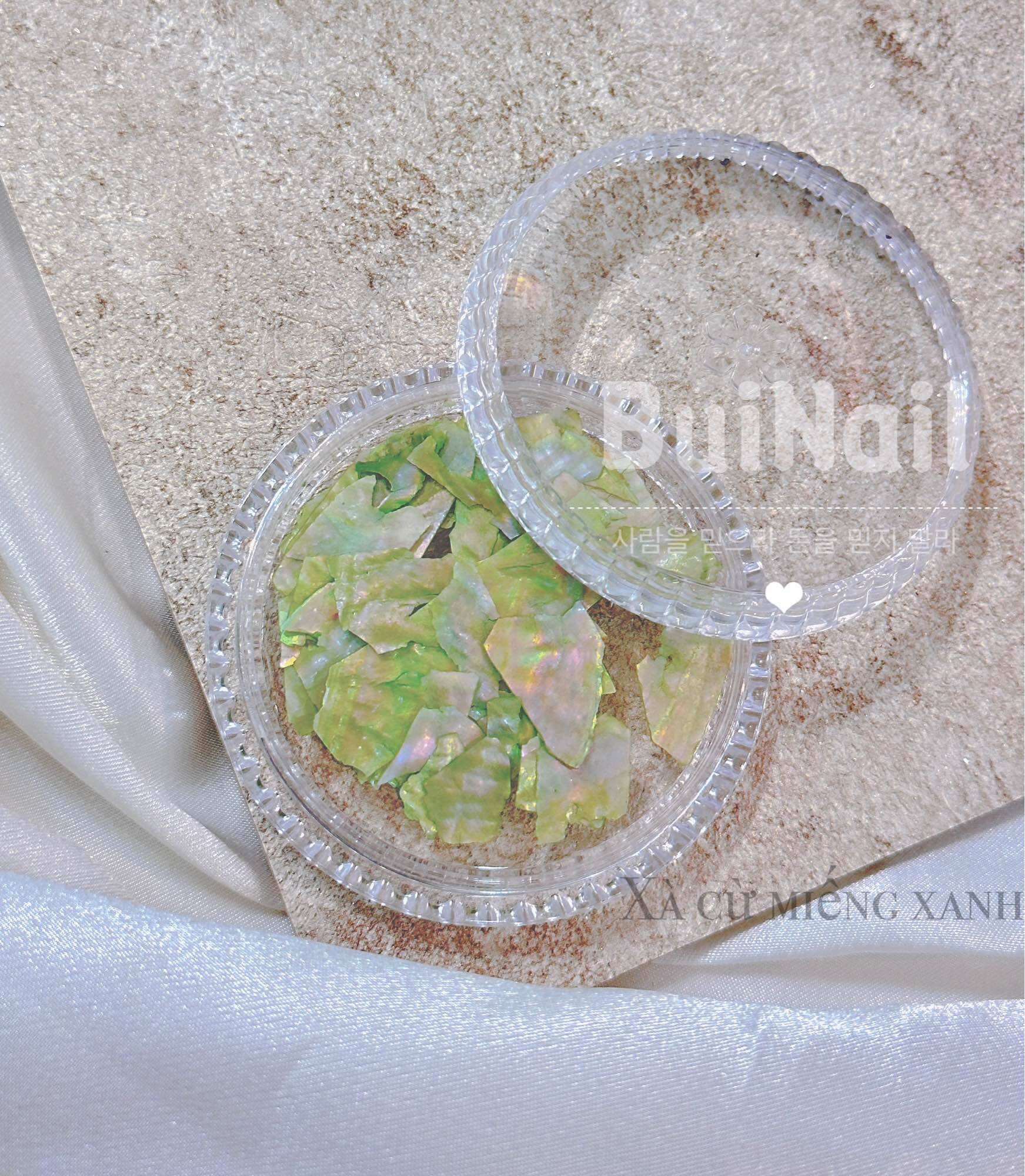 Xà cừ miếng khay tròn