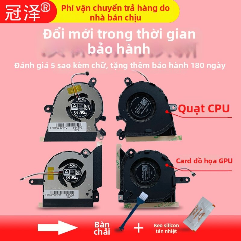 ZEZHONGGUAN | For ASUS ROG Flow 13 Inner Cooling Fan Giá 349,000 Đồng*Miễn phí vận chuyển