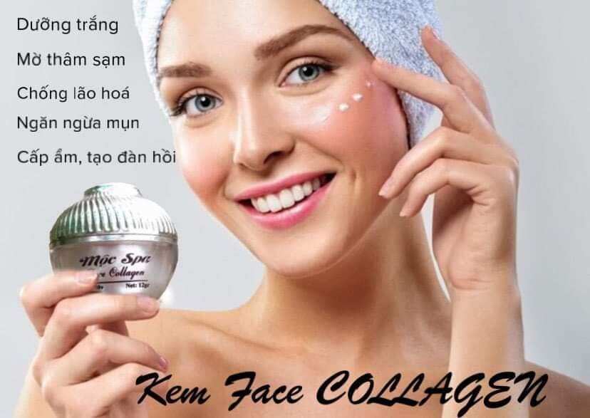 Kem facc colagen mộc spa