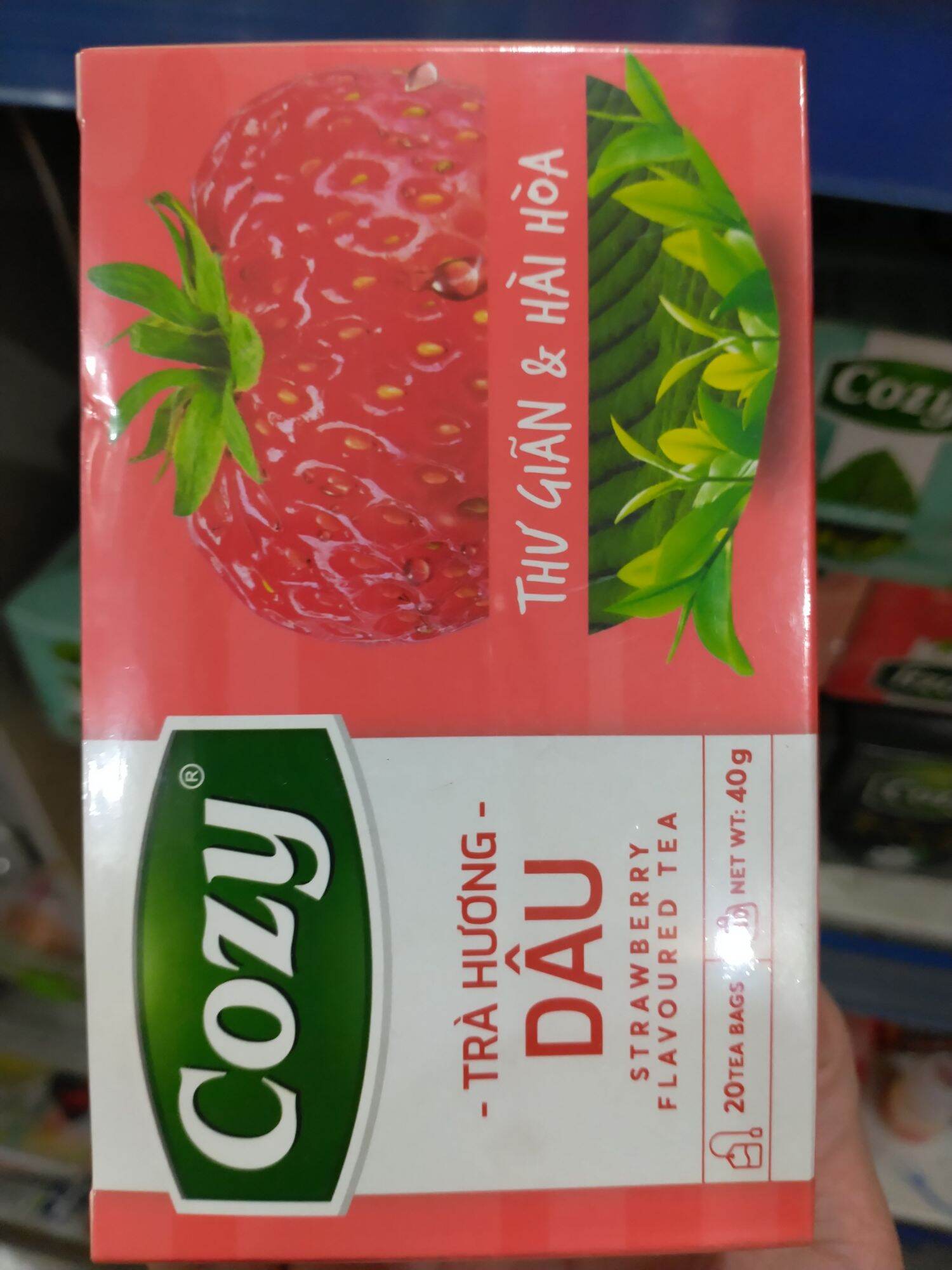 Trà Cozy nhúng các vị hộp 40g