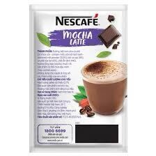 (SÔ CÔ LA) Cà Phê Hòa Tan Nescafé Latte Vị Sô Cô La (Hộp 10 Gói x 24g) - BAO BÌ MỚI