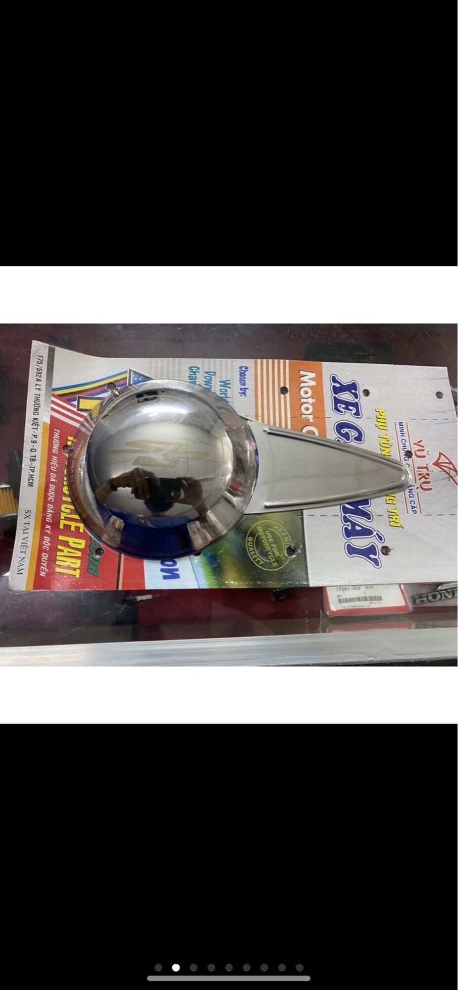 Chụp mỏ dè inox trước và sau sh ý