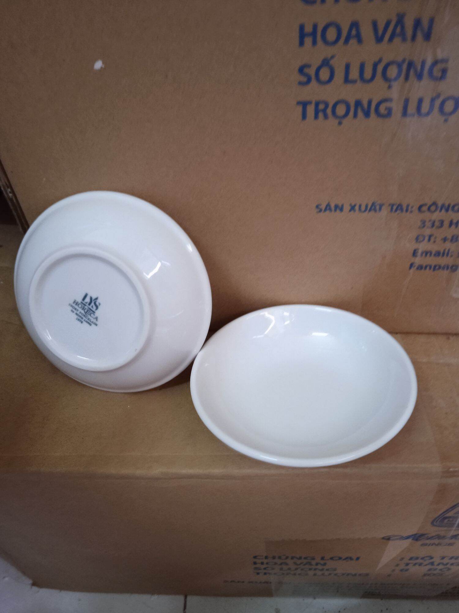 Chén chấm 9cm - gốm sứ Minh. Long