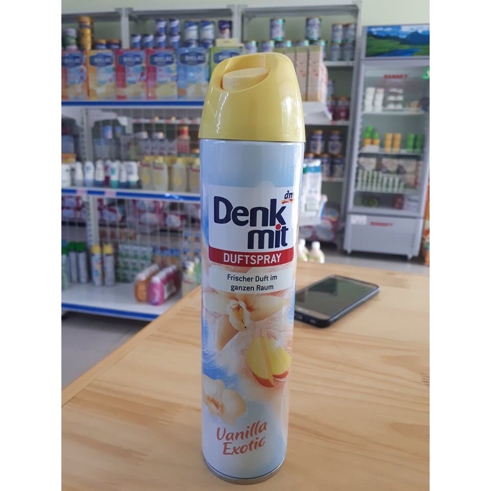 Xịt thơm phòng Denkmit nhập khẩu Đức 250ml thơm mát