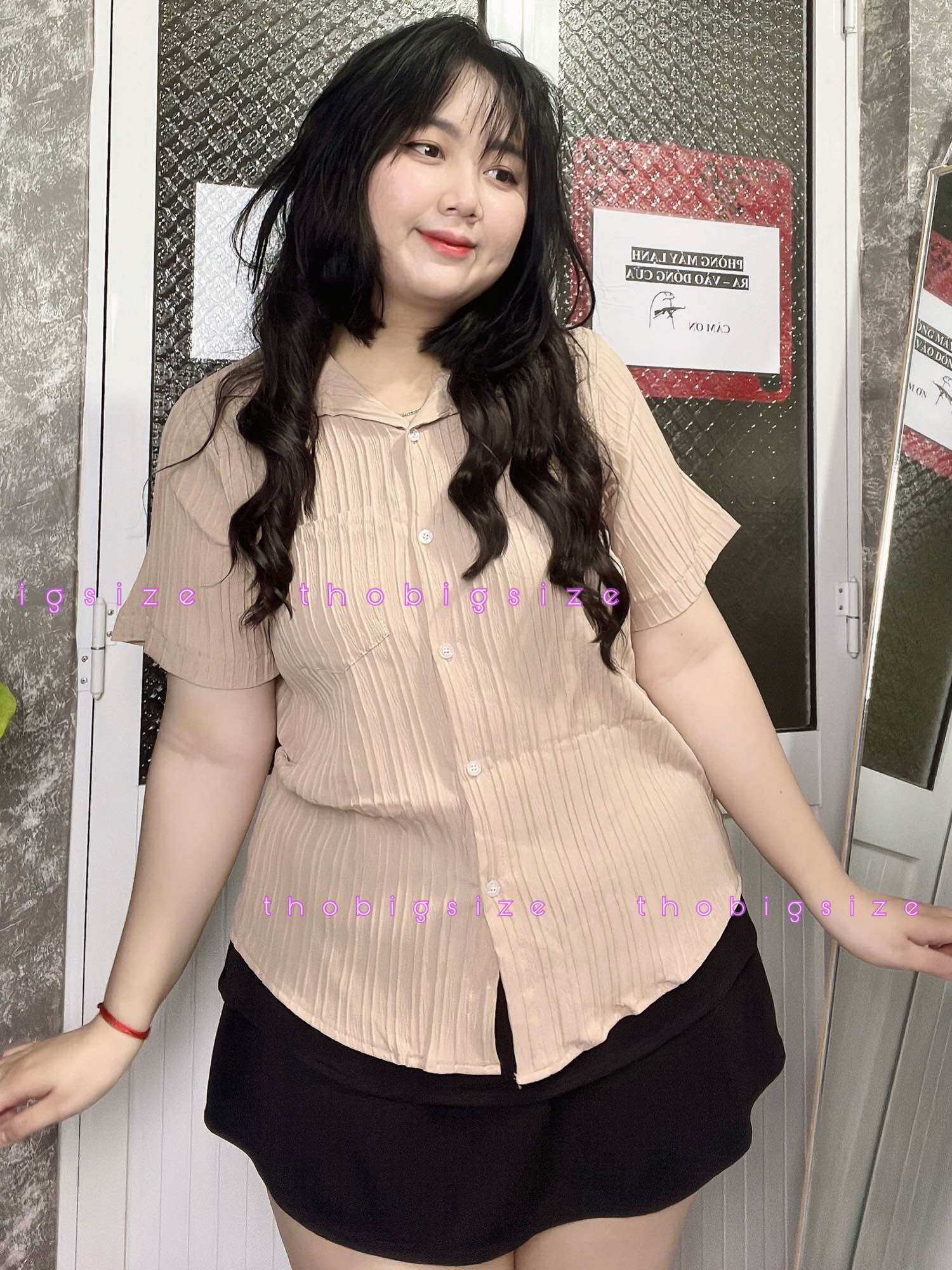 Áo Sơ Mi Đũi Bigsize 60-95kg (thobigsize)