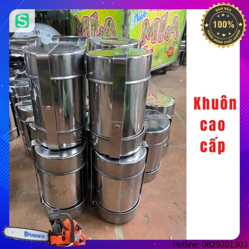 Khuôn làm giò chả, chả lụa chuyên nghiệp loại 1KG