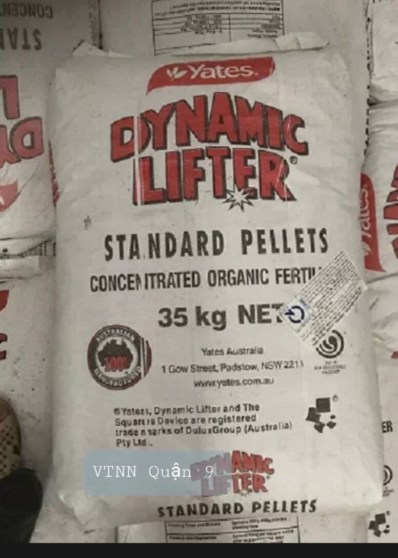 Phân Hữu cơ Úc Lifter (túi 1ký)